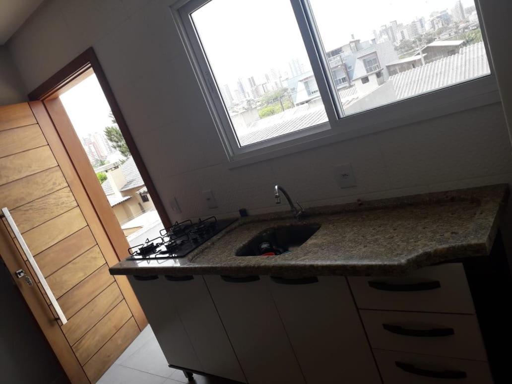Apartamento Flat No Centro - Passo De Torres Sc Pirataba Kültér fotó