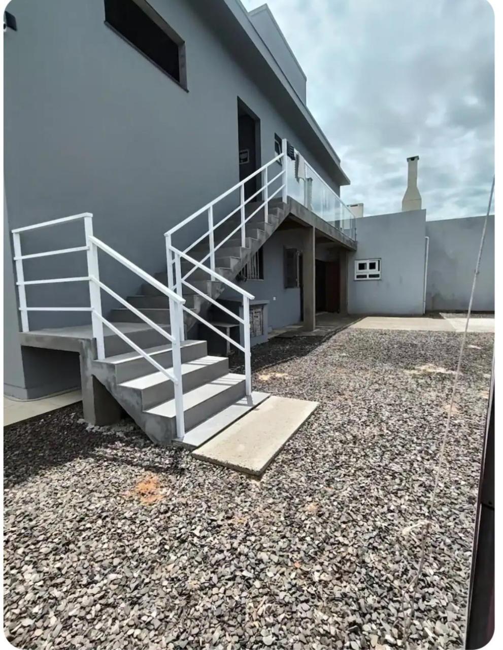 Apartamento Flat No Centro - Passo De Torres Sc Pirataba Kültér fotó